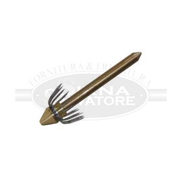 Totanara leggera in ottone da 8 mm