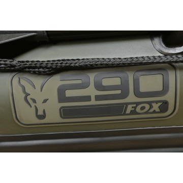 FOX green 290 inflatable boat Fox articoli per la pesca