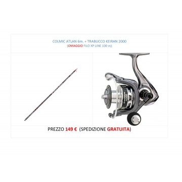 PROMO COLMIC ATLAN 6m. + TRABUCCO KEIRAN 2000 + OMAGGIO FILO