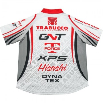 TRABUCCO match team shirt short sleeve Trabucco articoli da pesca