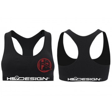 SPORT BRA HSD RED LOGO HOTSPOT DESIGNE