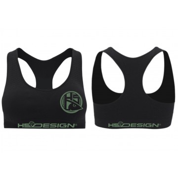 SPORT BRA HSD GREEN LOGO HOTSPOT DESIGNE