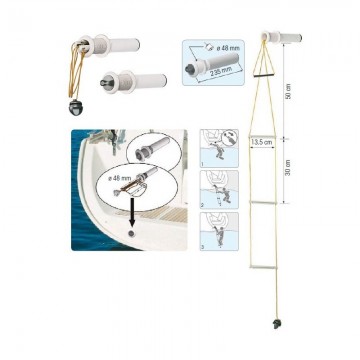PLASTIMO FLUSHMOUNT SAFETY LADDER