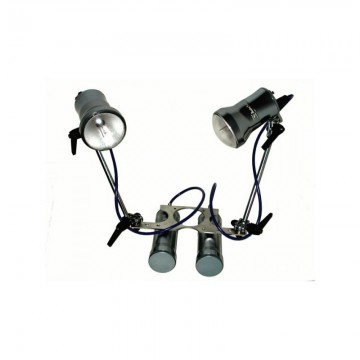 SCUBA LIGHT kit video 4 HID Scuba light torce da pesca