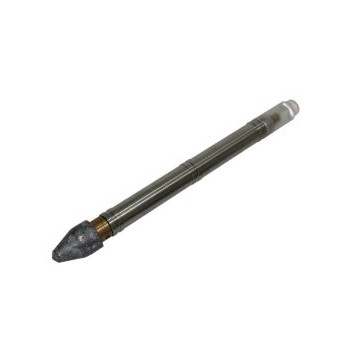 RICHIAMO di profondita' ottone e inox due luci led - TRE 1/2 TORCIA