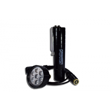 Gibielle torcia speleo Mako 7 led Gibielle torce per sub