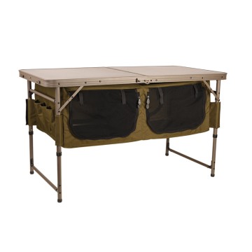 Fox Session Table with Storage Fox articoli per la pesca