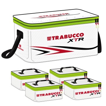 TRABUCCO eva white tackle organizer pro (incluse 4 borse) Trabucco articoli da pesca