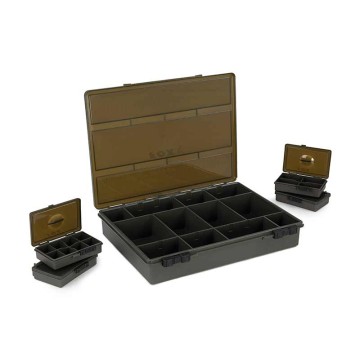 FOX eos “loaded” large tackle box Fox articoli per la pesca