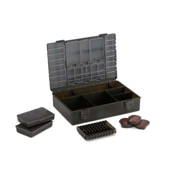 FOX “loaded” medium tackle box Fox articoli per la pesca