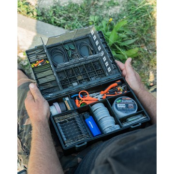 FOX “loaded” medium tackle box Fox articoli per la pesca