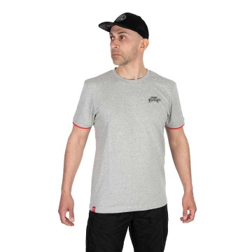 FOX RAGE voyager tee light gray Fox rage articoli per la pesca