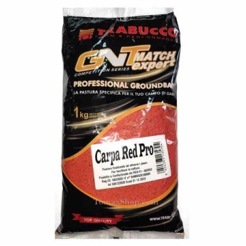 TRABUCCO pastura carpa red pro - 12 buste da 1 Kg Trabucco articoli da pesca