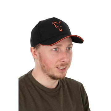 FOX BLACK & ORANGE BASEBALL...