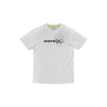 Matrix Hex Print T-Shirt (White) Matrix articoli da pesca in mare