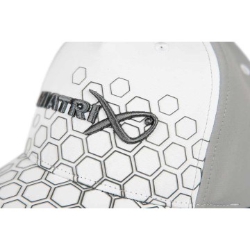 Matrix Hex Print Cap (White) Matrix articoli da pesca in mare