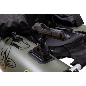 Battle Boat Set Black cat - Belly boat + Motore BC 2400 Black cat fishing