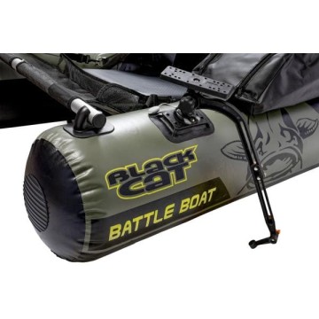 Battle Boat Set Black cat - Belly boat + Motore BC 2400 Black cat fishing