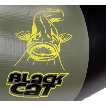 Battle Boat Set Black cat - Belly boat + Motore BC 2400 Black cat fishing