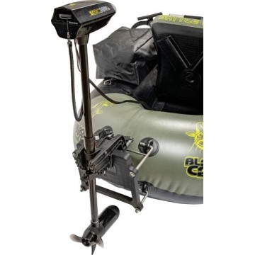 Battle Boat Set Black cat - Belly boat + Motore BC 2400 Black cat fishing