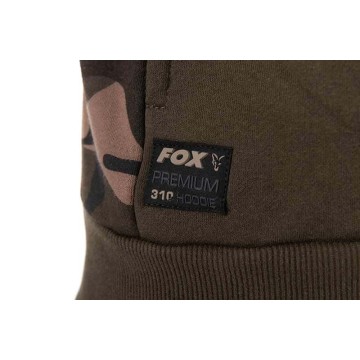FOX premium 310 hoodie - khaki/camo Fox articoli per la pesca