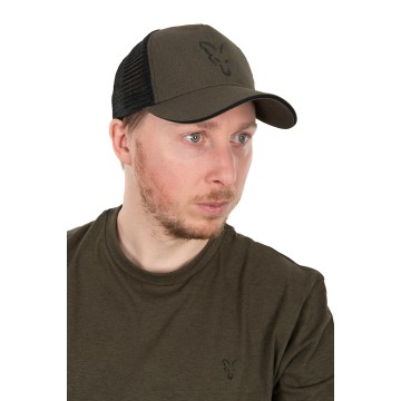 FOX collection trucker cap green & black Fox articoli per la pesca