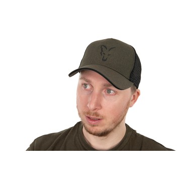 FOX collection trucker cap green & black Fox articoli per la pesca