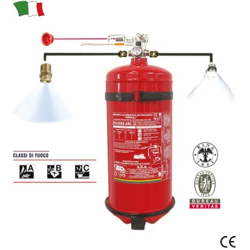 Impianto firekill a polvere...