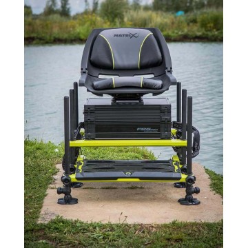 Matrix F25 Pro Swivel Seatbox Lime Edition Matrix articoli da pesca in mare