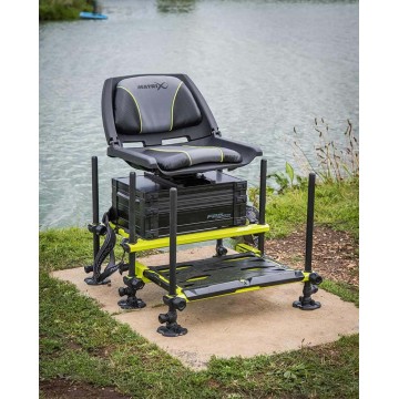 Matrix F25 Pro Swivel Seatbox Lime Edition Matrix articoli da pesca in mare
