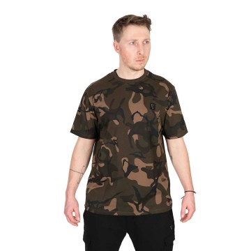 FOX RAGLAN T-SHIRT BLACK/CAMO