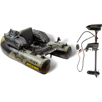 Battle Boat Set with CR30VF engine Black cat Black cat fishing