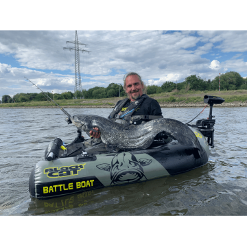Battle Boat Set with CR30VF engine Black cat Black cat fishing
