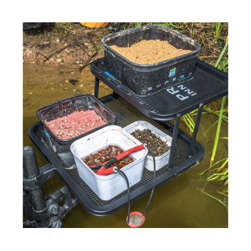 PRESTON Offbox Double Decker Side Trays Preston articoli da pesca
