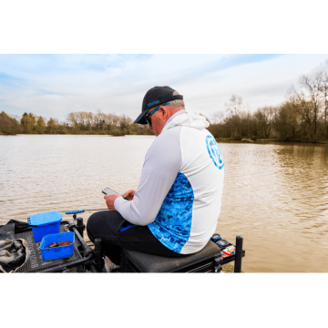 Performance Hooded Sun Shirt UPF-40 Preston articoli da pesca