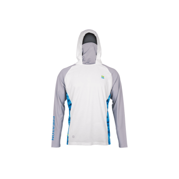 Performance Hooded Sun Shirt UPF-40 Preston articoli da pesca