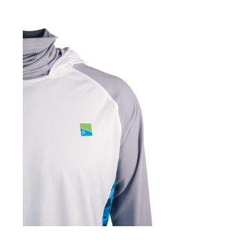 Performance Hooded Sun Shirt UPF-40 Preston articoli da pesca