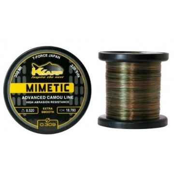 K-KARP mimetic mono 1200m. K-Karp attrezzatura da pesca a carpfishing