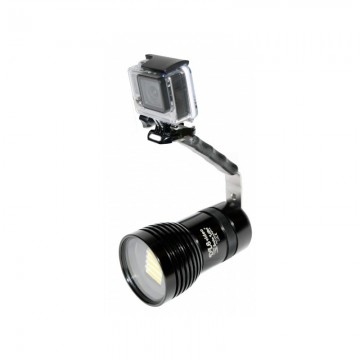 SCUBA LIGHT torcia DL6 video Scuba light torce da pesca