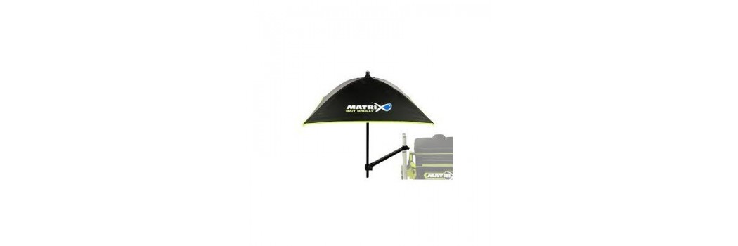 Umbrellas and fishing tips in sea rivers lakes streams - Pescaesub
